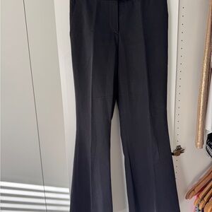 Prada Black Boot-Cut Dress Pants
